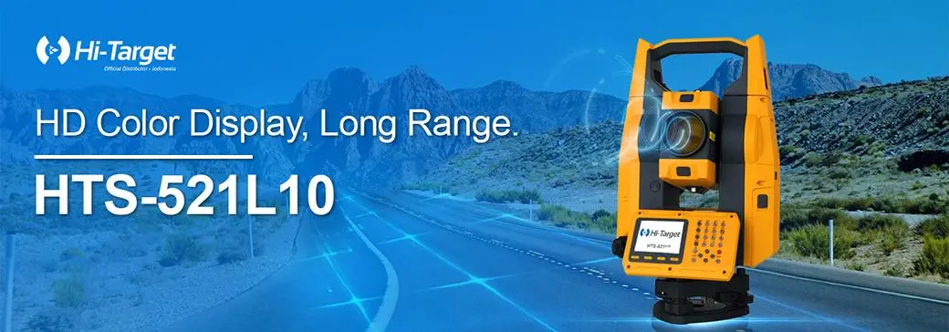 promo alat survey pemetaan total station hi target hts 521l10 bergaransi distributor resmi indonesia