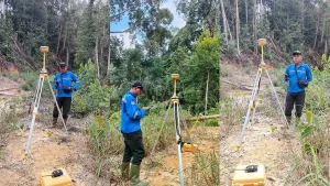 Aplikasi dalam Survei, Konstruksi, dan Geospasial