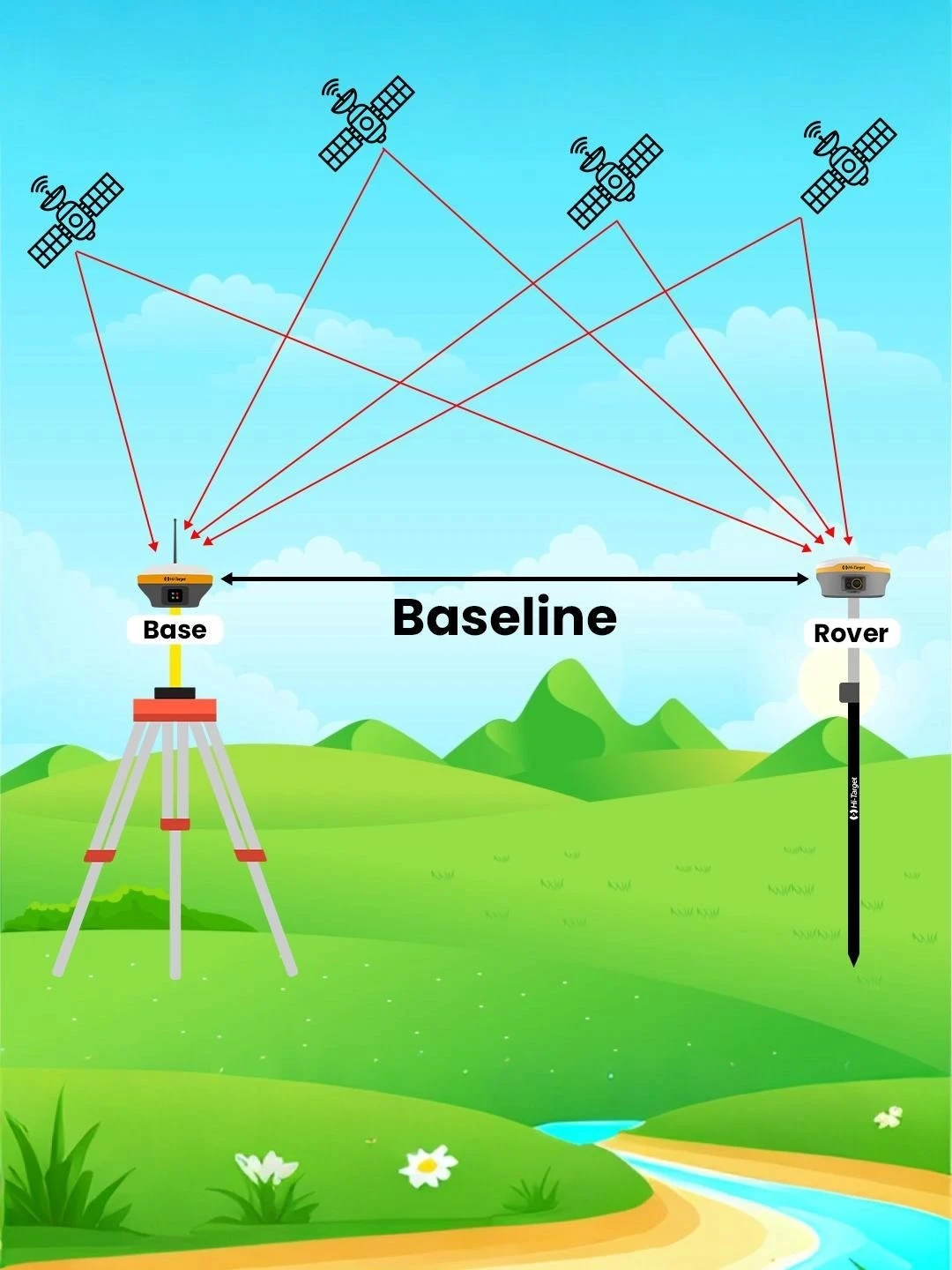 Mengapa Panjang Baseline Sangat Menentukan Akurasi Pengukuran GNSS