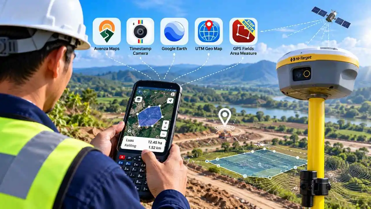 5 Aplikasi Survey Pemetaan Android Gratis yang Bisa Membantu Pekerjaan Lapangan