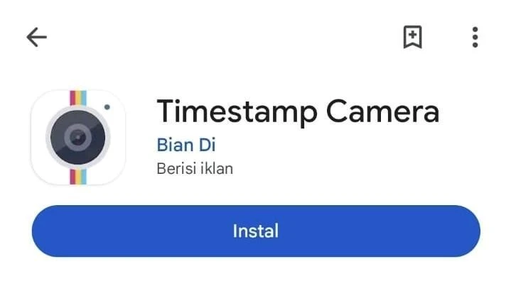 Timestamp Camera - Aplikasi Survey Pemetaan